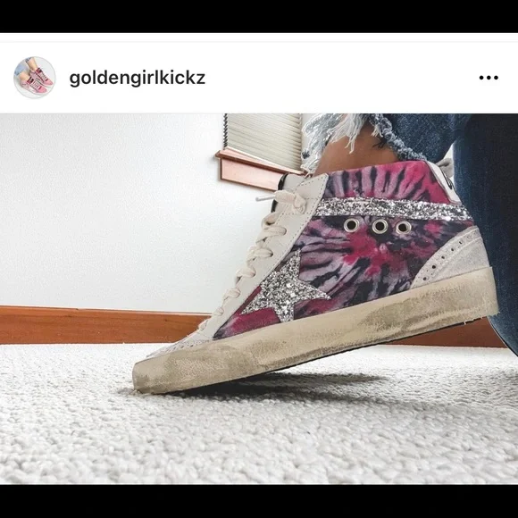 💖NIB Tie Dye Leather Midstar 39💖 - Picture 2 of 5